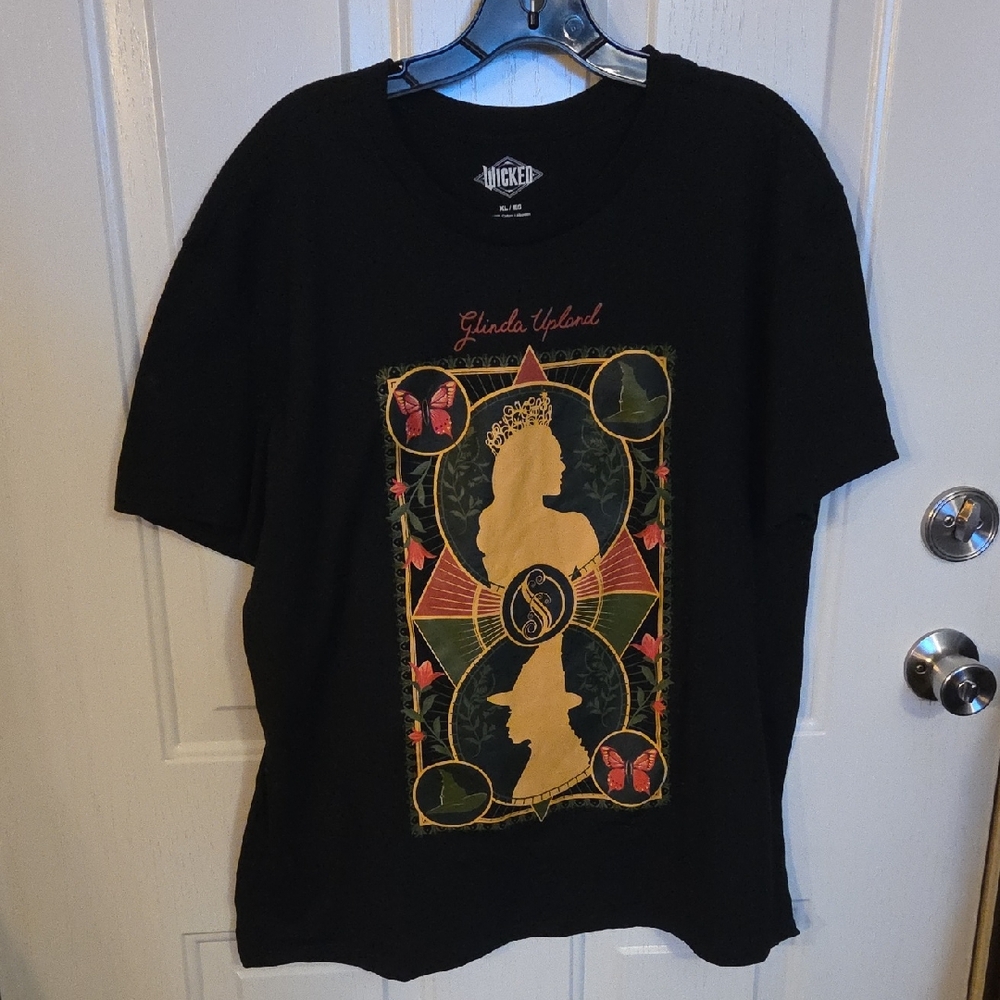 Black Wicked Graphic T-Shirt Size XL